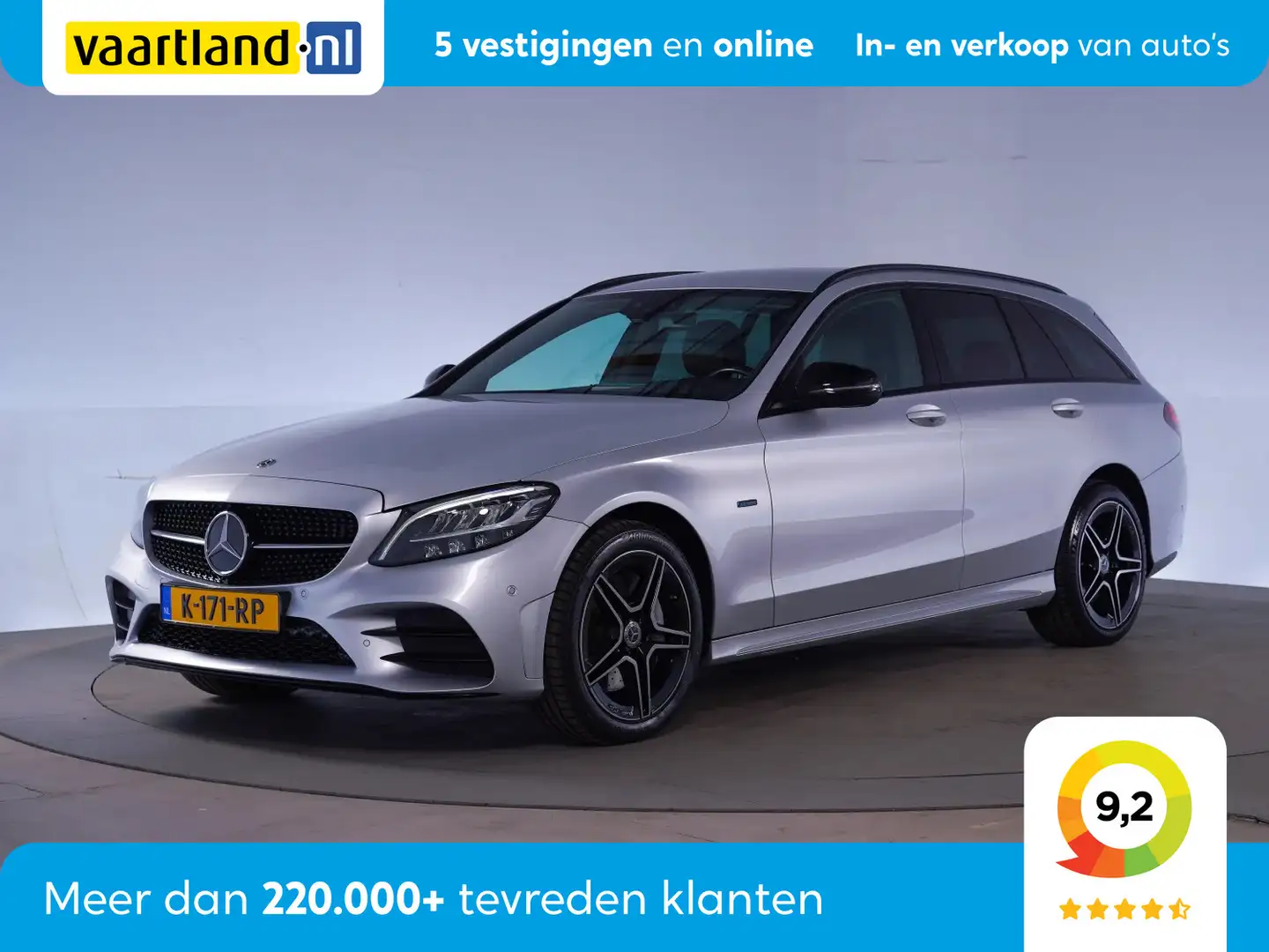Mercedes-Benz C 300 ESTATE e AMG Line Night [ LED Digi-dash Navi Camer Grijs - 1