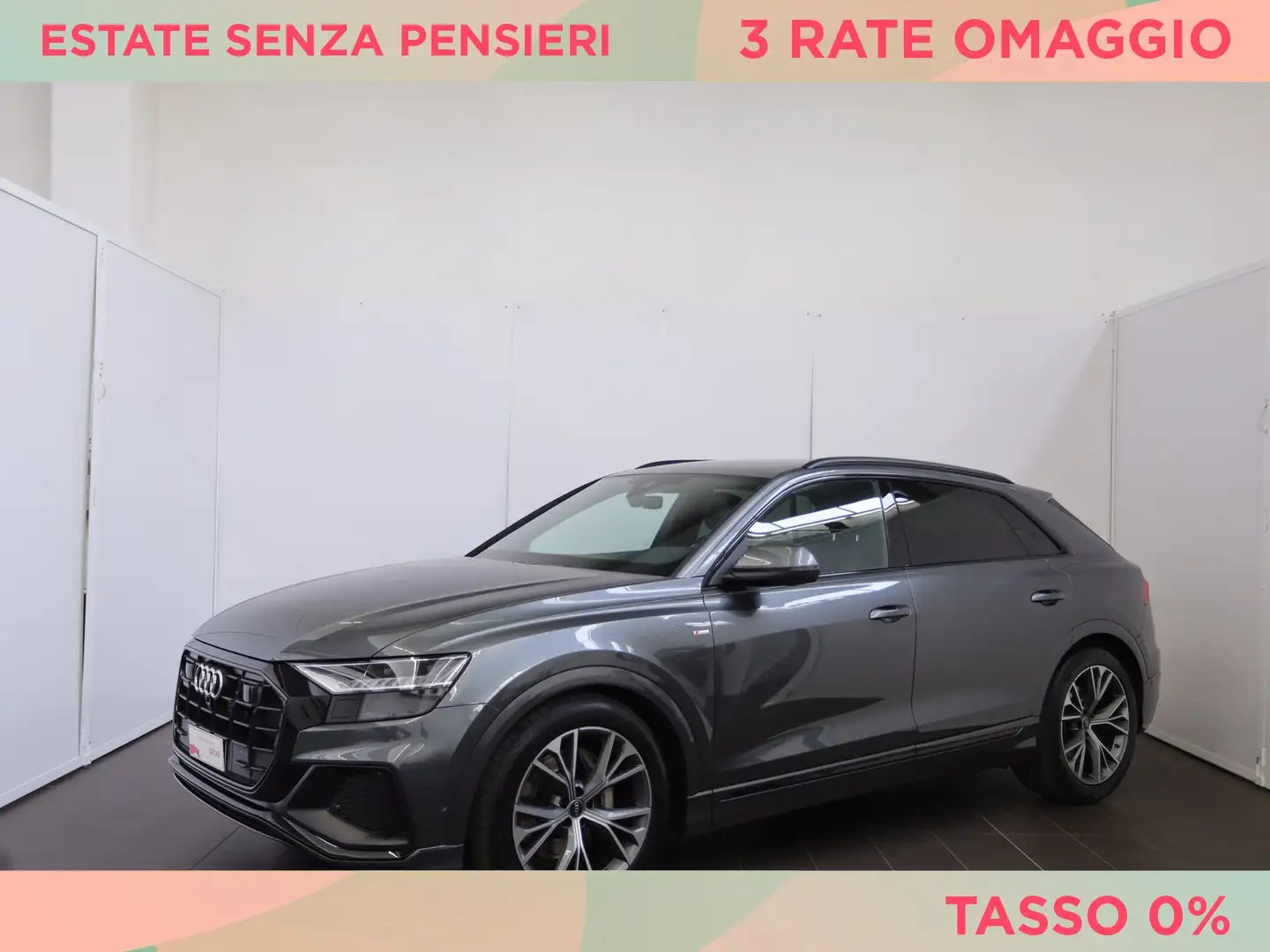 Audi Q8 50 3.0 tdi mhev sport quattro tiptronic Grigio - 1