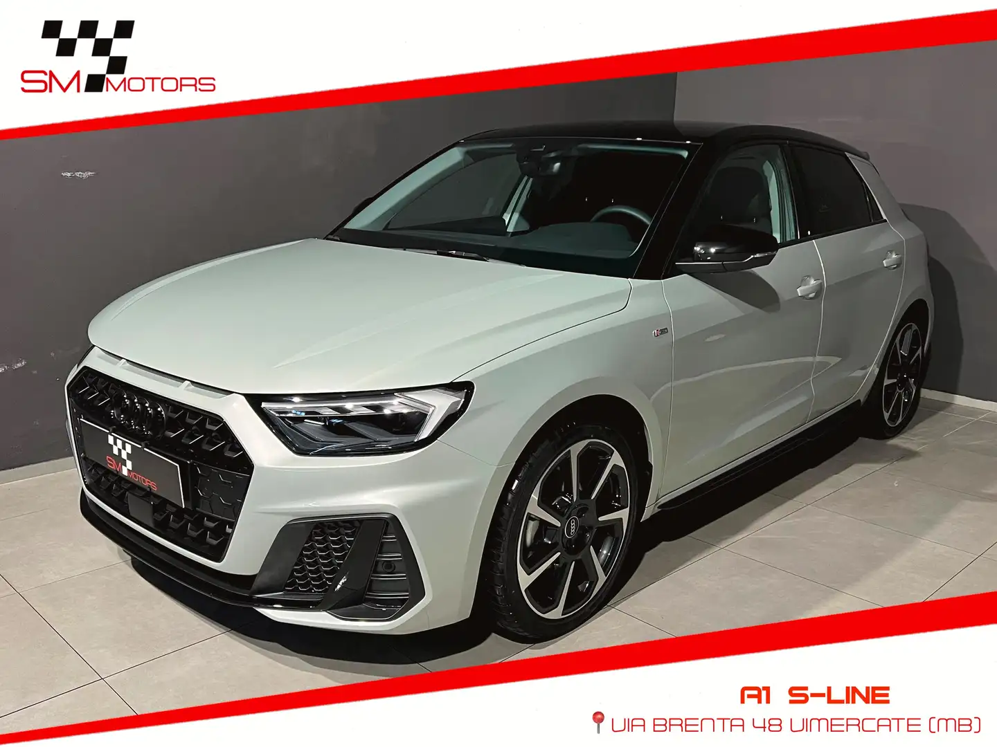 Audi A1 Sportback 30 1.0tfsi 116cv s-tronic NEOPATENTATI Argent - 1