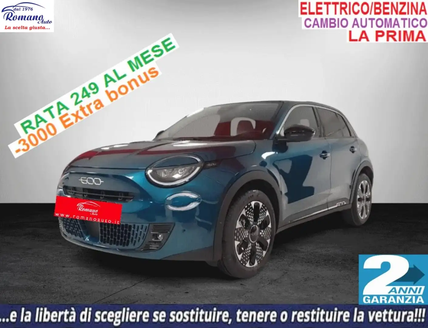 Fiat 600 Hybrid DCT MHEV La Prima Verde - 1