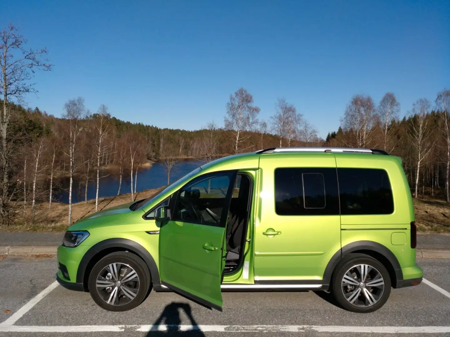 Volkswagen Caddy Caddy 1.4 BiFuel TGI (5-Si.) DSGHighline Yeşil - 1