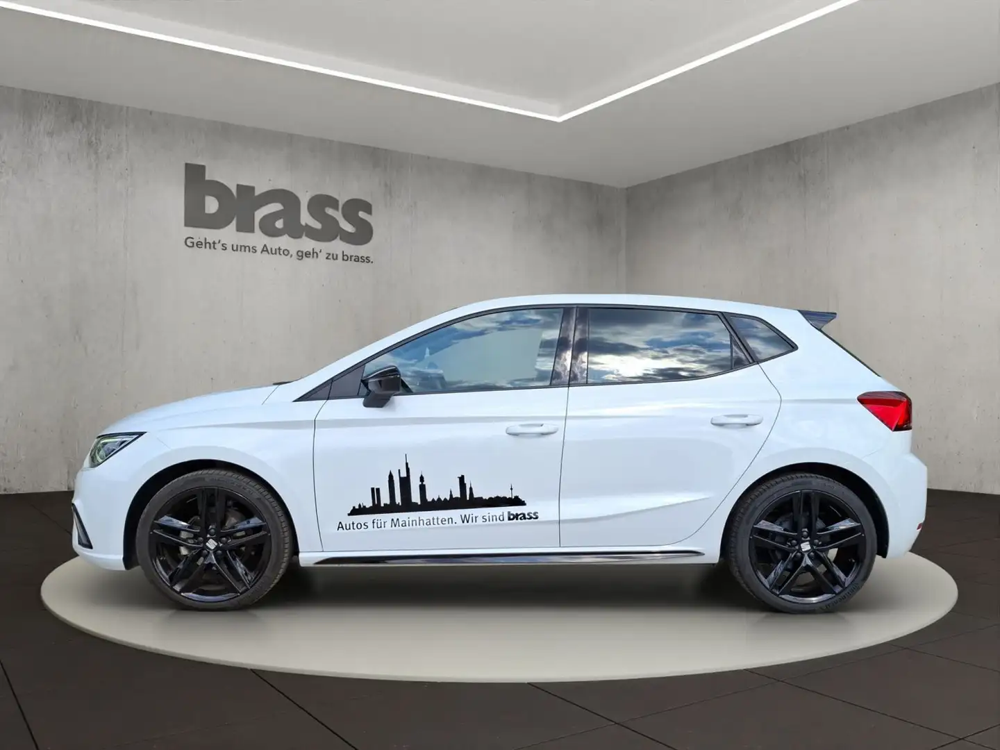 SEAT Ibiza 1.0 TSI FR Pro Black Edition Full Link Nav Weiß - 2