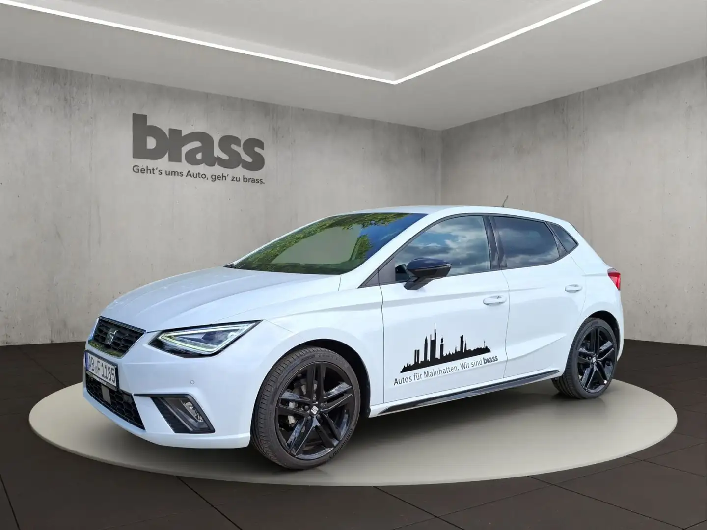 SEAT Ibiza 1.0 TSI FR Pro Black Edition Full Link Nav Weiß - 1