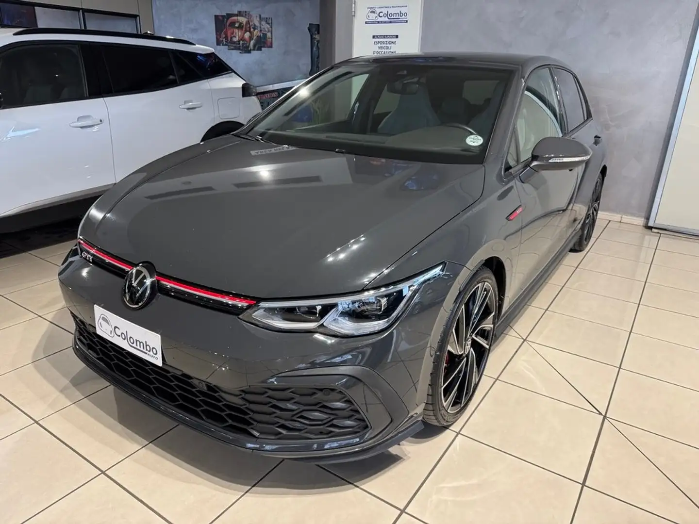 Volkswagen Golf GTI 2.0 tsi 245cv dsg Navi Led App conn Pelle Cam 19" Grigio - 1