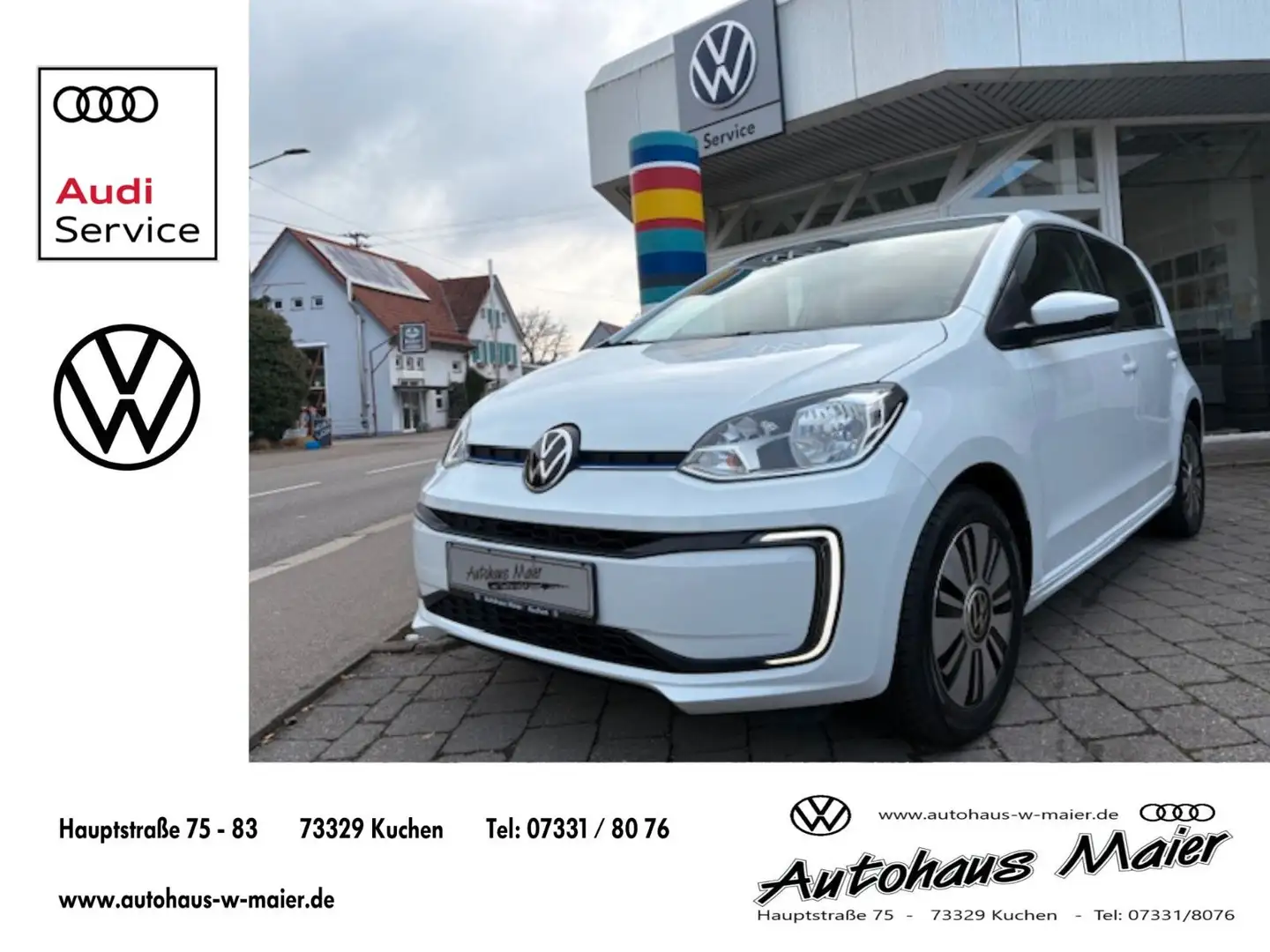 Volkswagen e-up! e-Up!/RFK/SHZ/ALU/CCS Weiß - 1