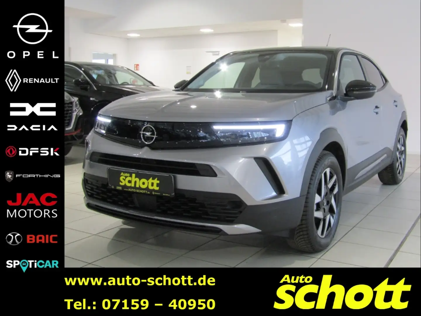 Opel Mokka e Elegance Electric 136PS Grau - 1