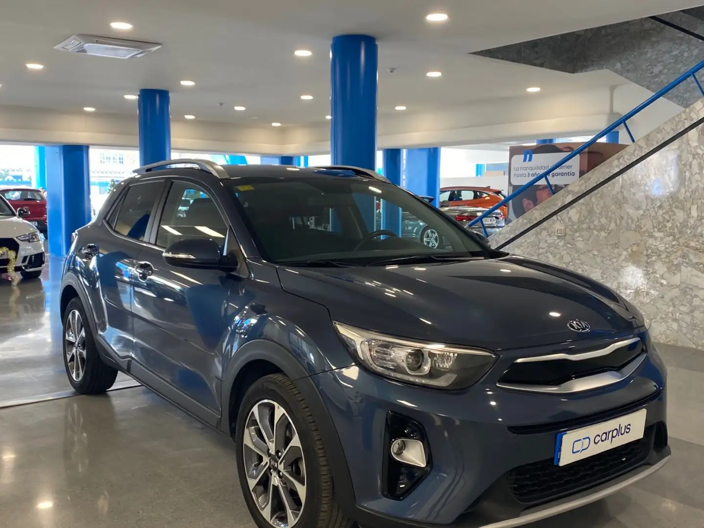 Kia Stonic 1.0 T-GDi Drive 100 Bleu - 2