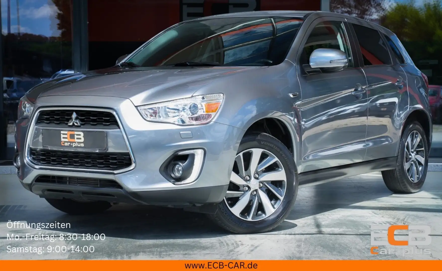 Mitsubishi ASX Edition 4WD *1.Hand/AHK/Klimaaut./SHZ* Grau - 1