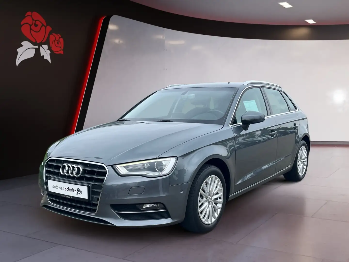 Audi A3 Sportback 1,4 TFSI s-tronic AHK Ambiente Gris - 2