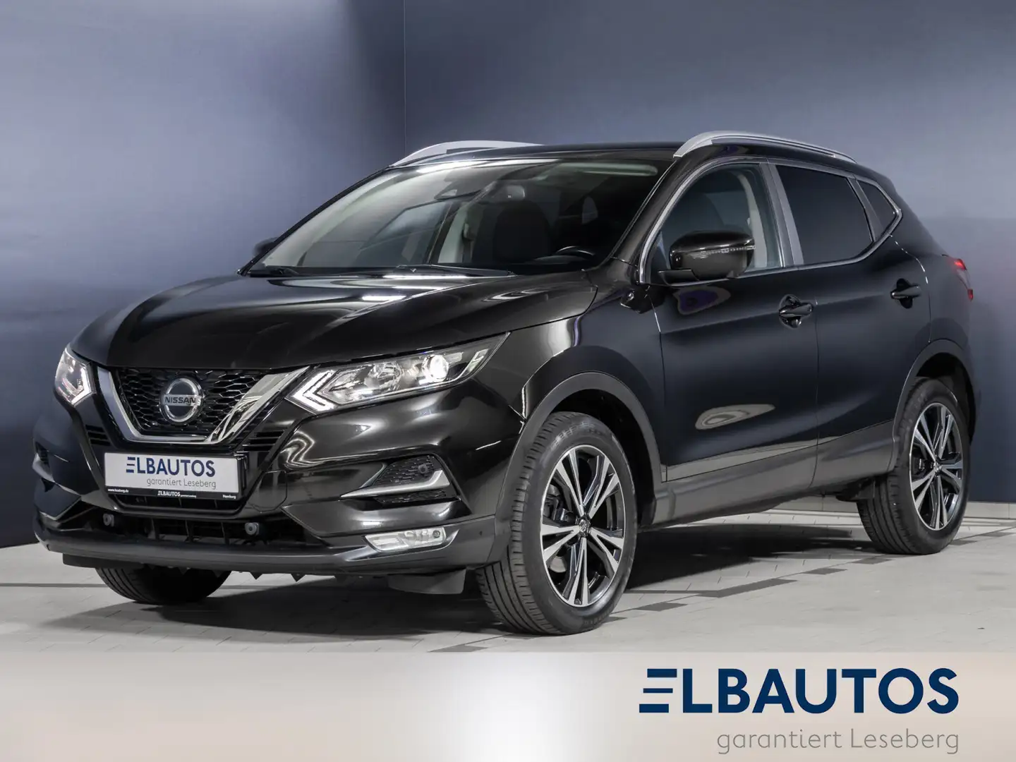 Nissan Qashqai Qashqai 1.3 DIG-T N-Connecta DCT Pano/360°/SHZ Schwarz - 1