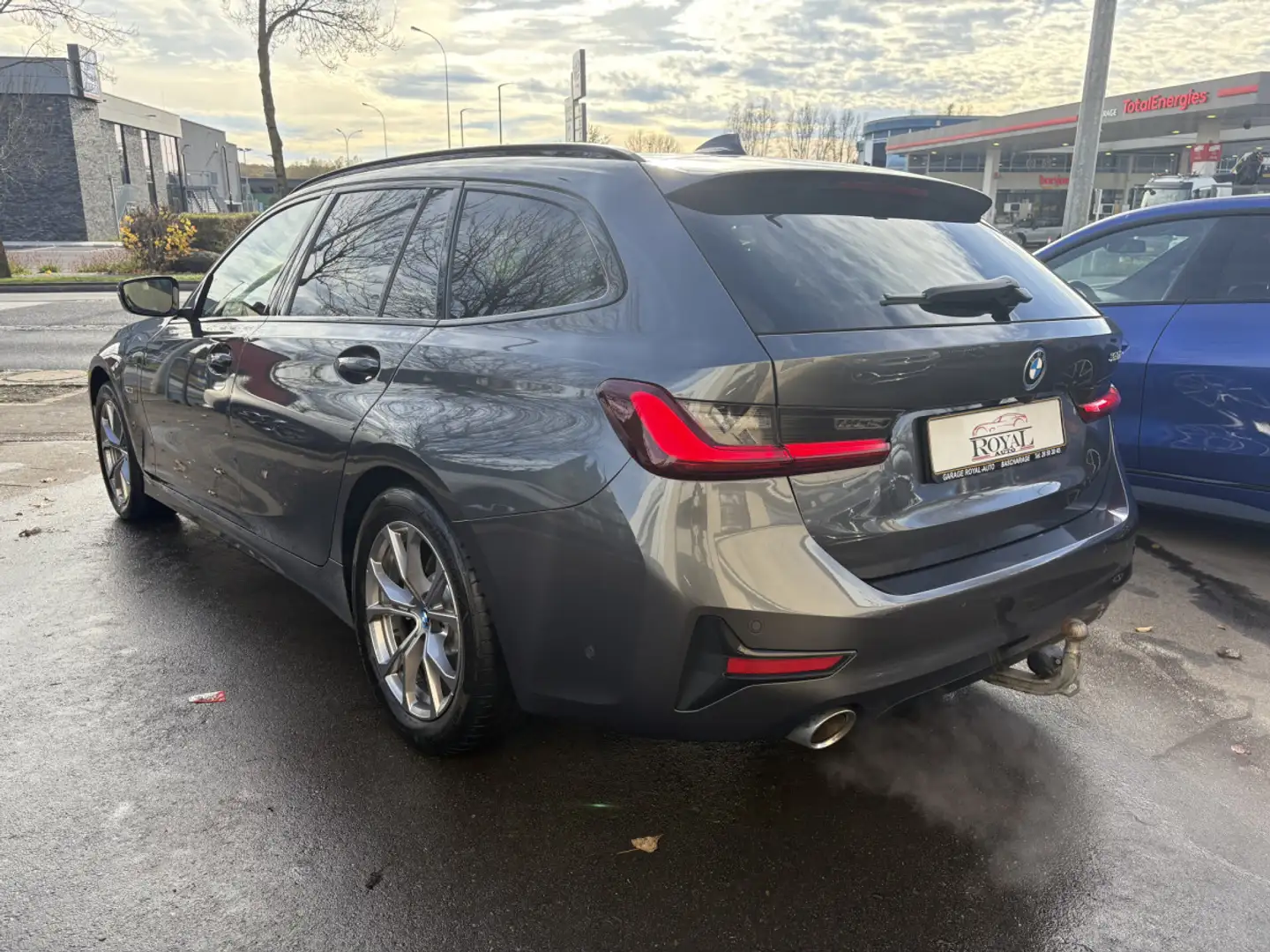 BMW 330 e TOURING SPORT PHEV 292 * GARANTIE 36 MOIS * Gris - 2