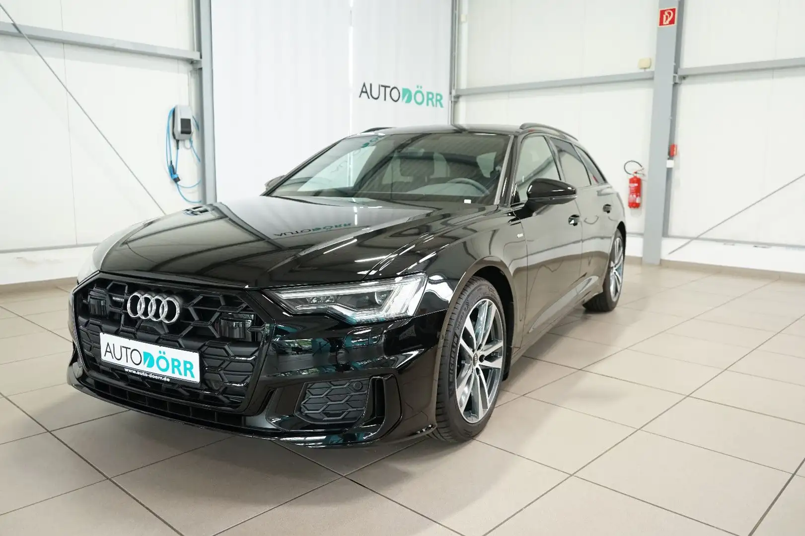 Audi A6 Avant 40 TDI quattro S line Standh+Matrix-LED Schwarz - 1