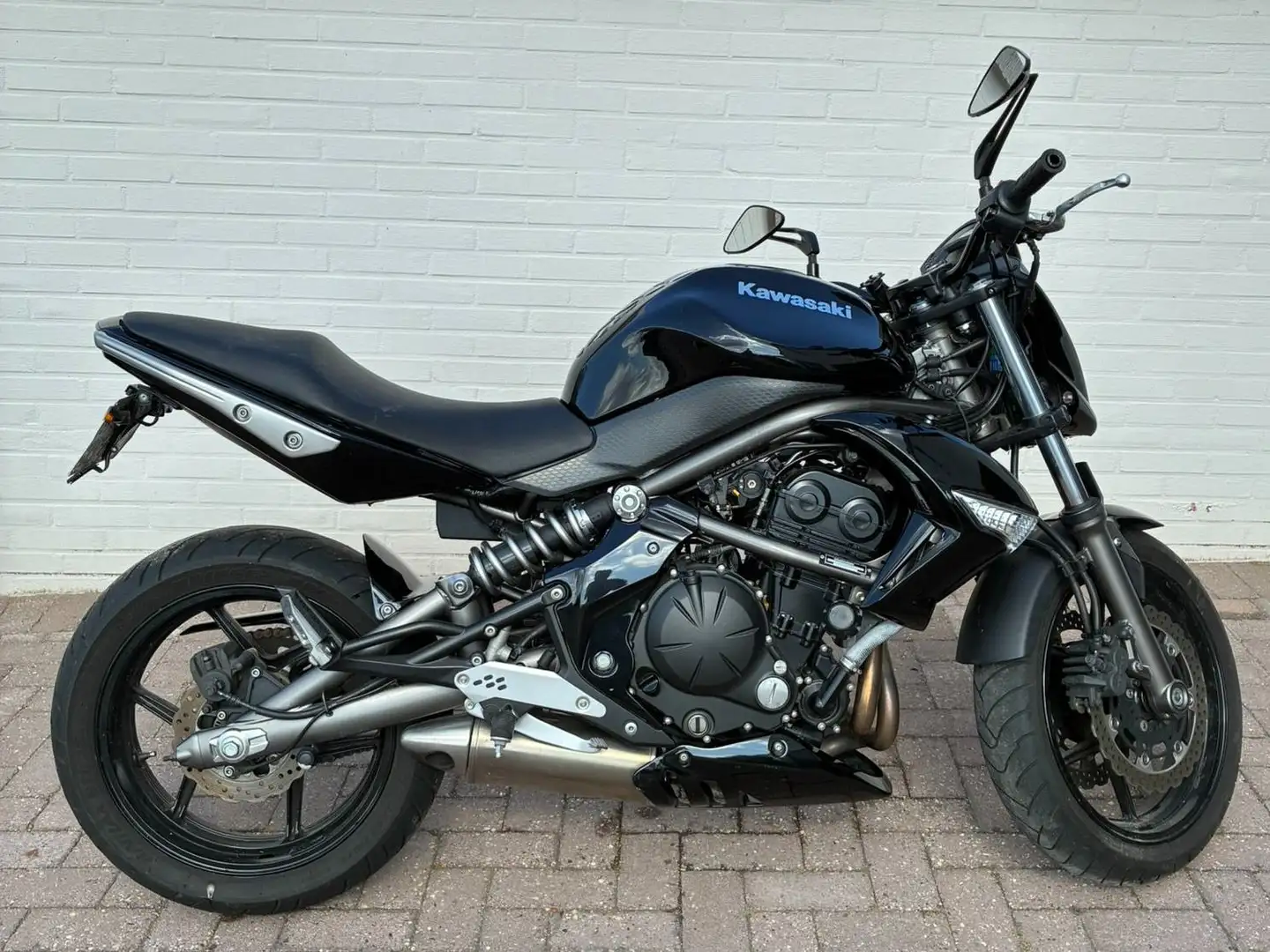 Kawasaki ER - 6 N (mogelijkheid 35 KW / A2 Rijbewijs) Noir - 1