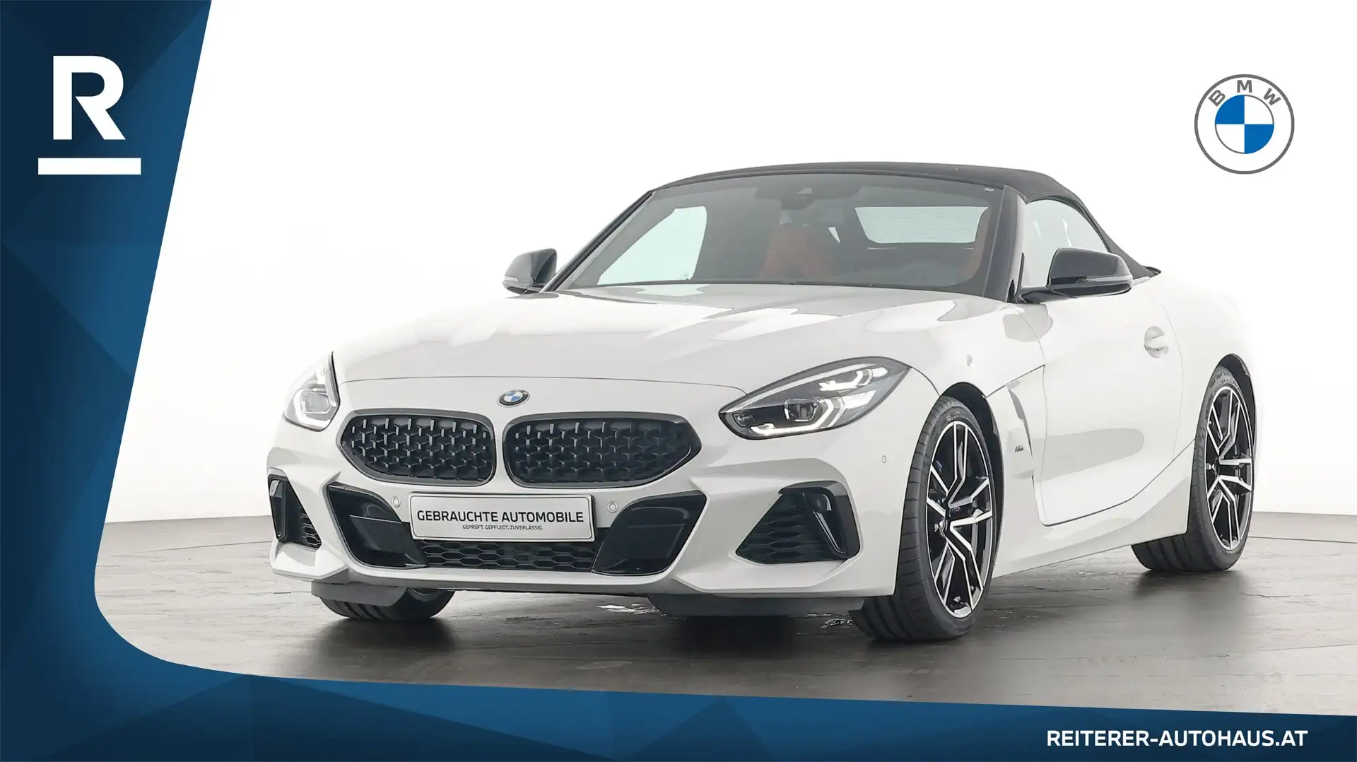 BMW Z4 sDrive M40i *Adapt. M Fahrwerk *Harman/Kardon *Head-Up Weiß - 1