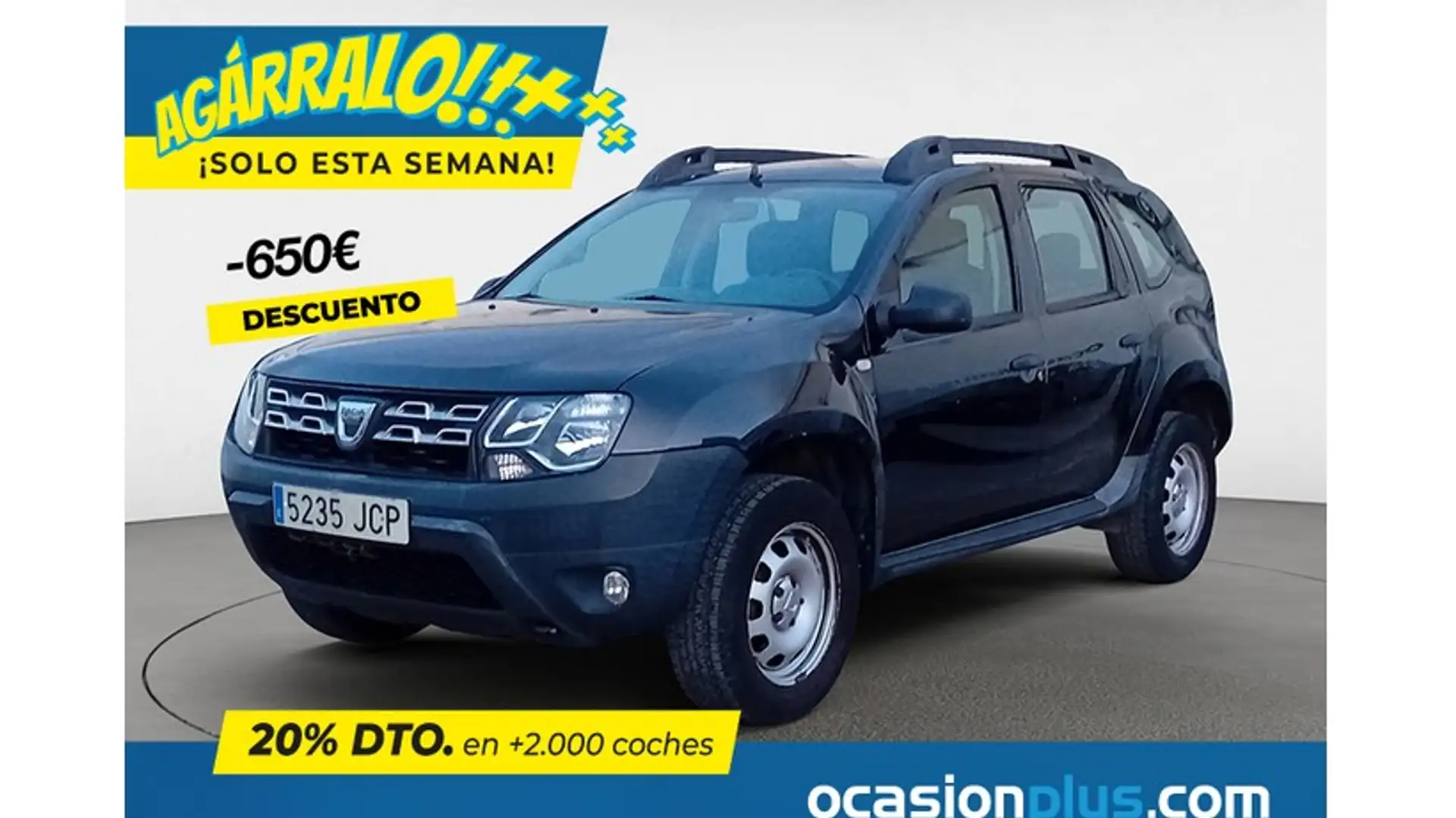 Dacia Duster 1.2 TCE Ambiance 4x2 125 Noir - 1