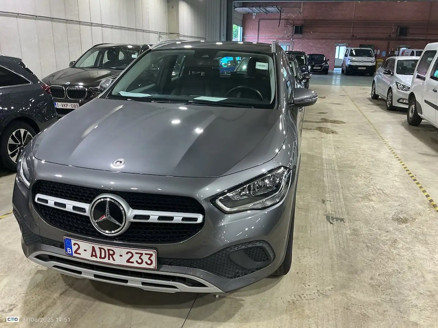 Mercedes-Benz GLA 200 8GTRONIC ***CAMERA-FULL LED-NAVI-CRUISE**** Grijs - 2