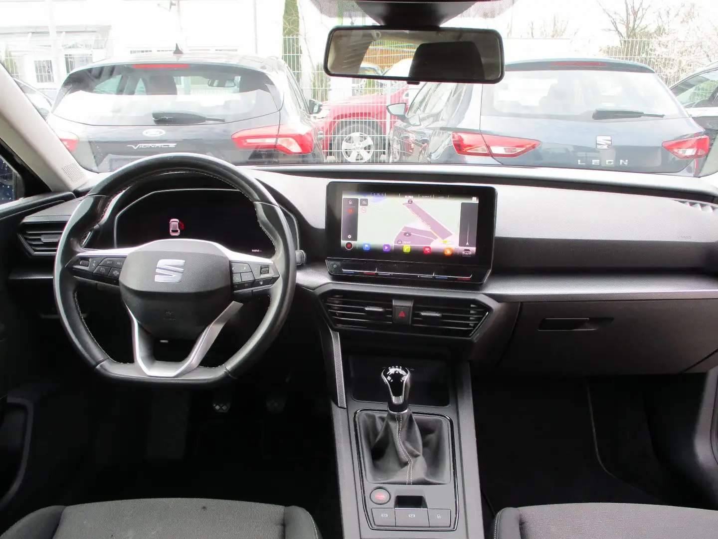 SEAT Leon 2.0 TDI NAVI SPURH SITZHEIZUNG ACC TEMPOMAT Gris - 2