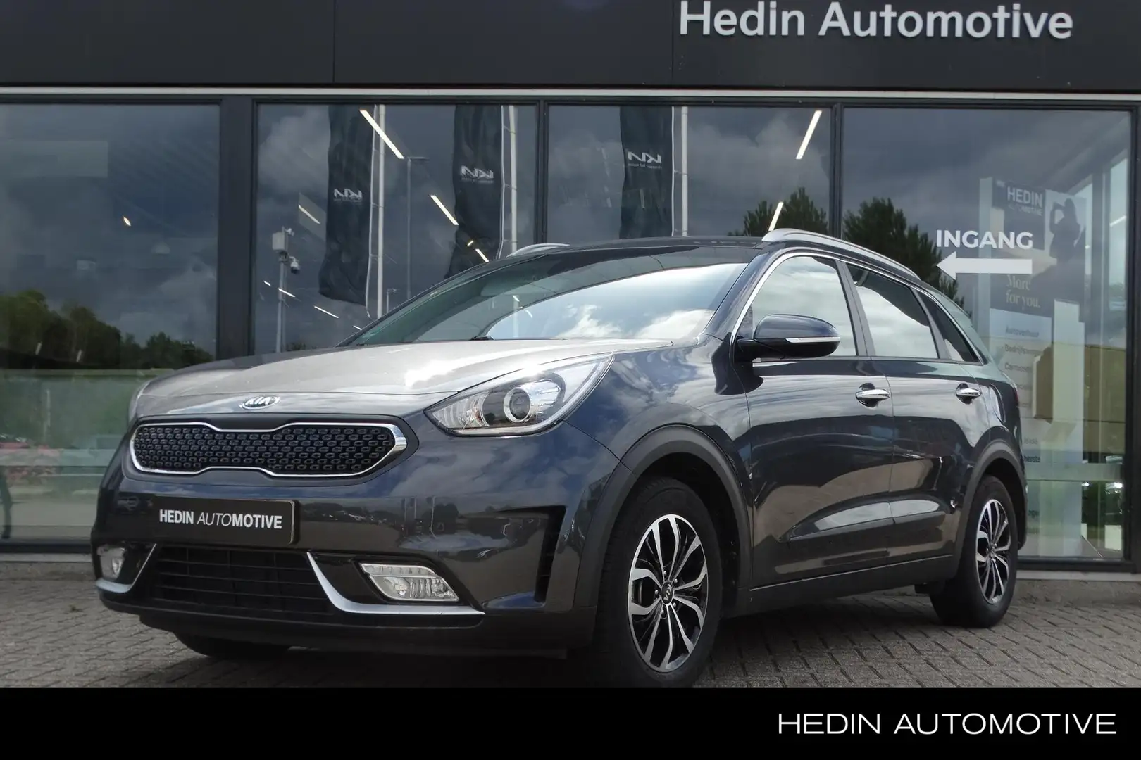 Kia Niro 1.6 GDi Hybrid Dynamic | 1e eigenaar | Automaat | Grijs - 1
