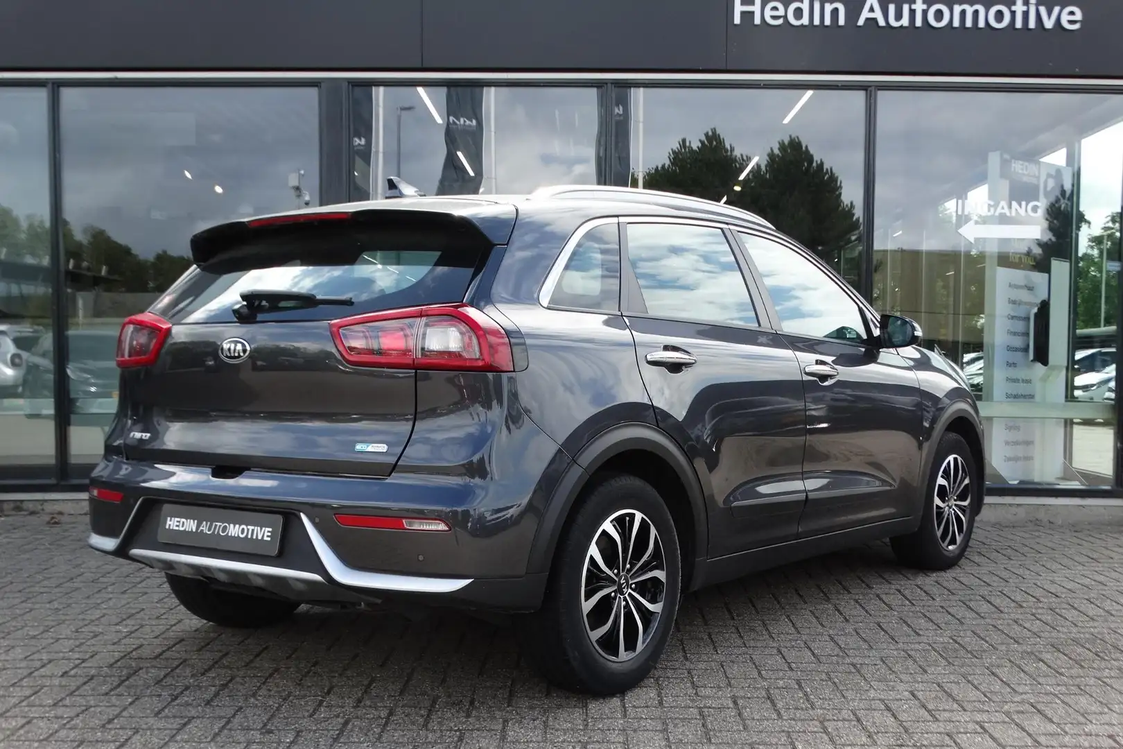 Kia Niro 1.6 GDi Hybrid Dynamic | 1e eigenaar | Automaat | Grijs - 2
