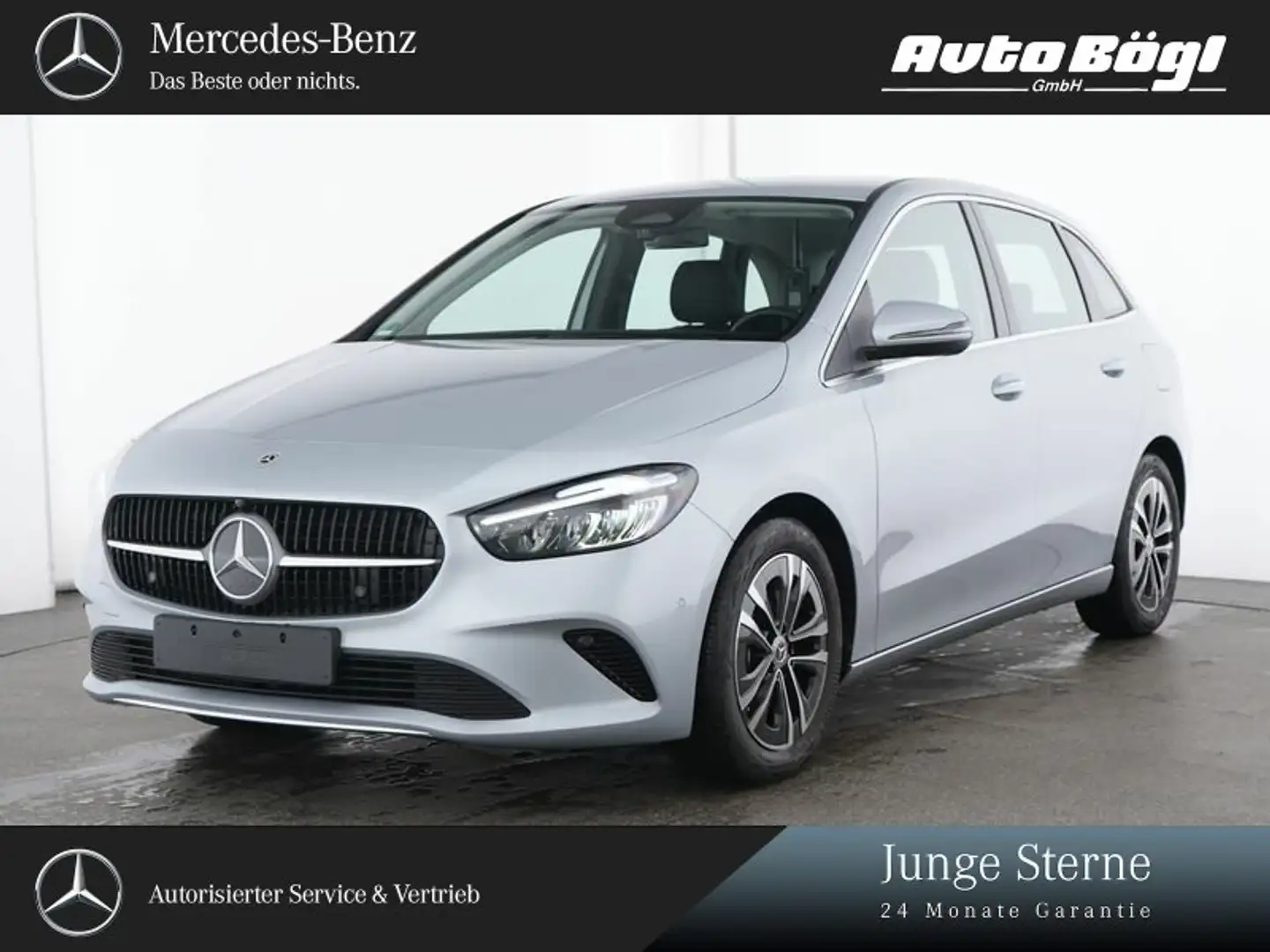 Mercedes-Benz B 200 B 200 d Progressive Line Adv. Plus/AHK/Memory Navi Silber - 1