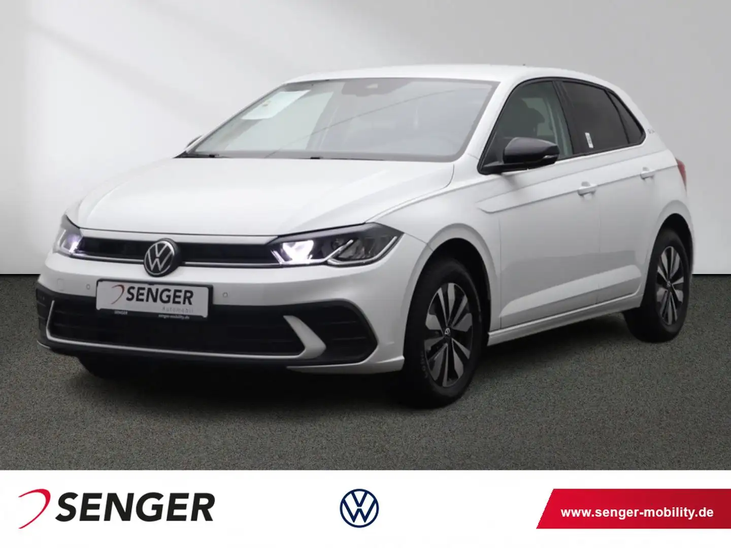 Volkswagen Polo 1.0 TSI Life OPF DSG Verkehrsschilder-Assi. Blanc - 1