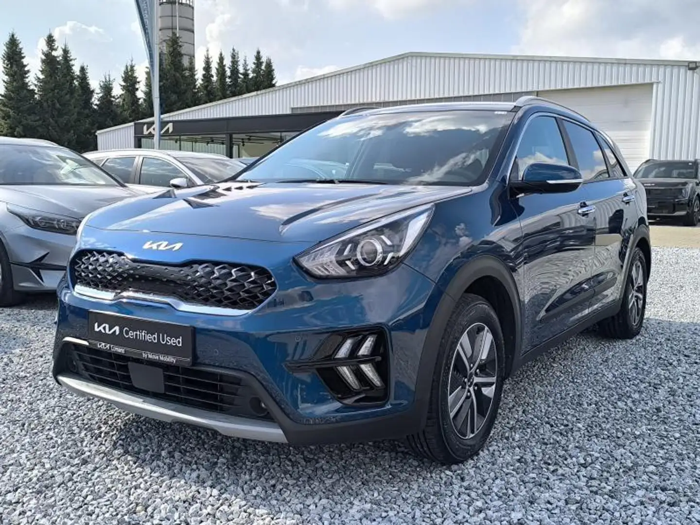 Kia Niro Pulse 1.6 GDi HEV 6DCT Blauw - 1