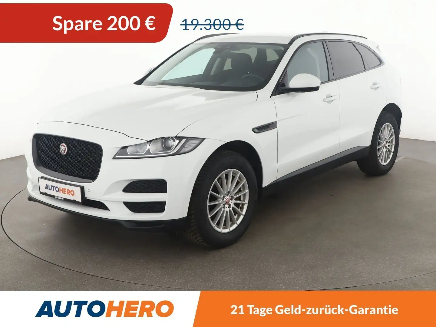 Jaguar F-Pace 20d Pure Weiß - 1