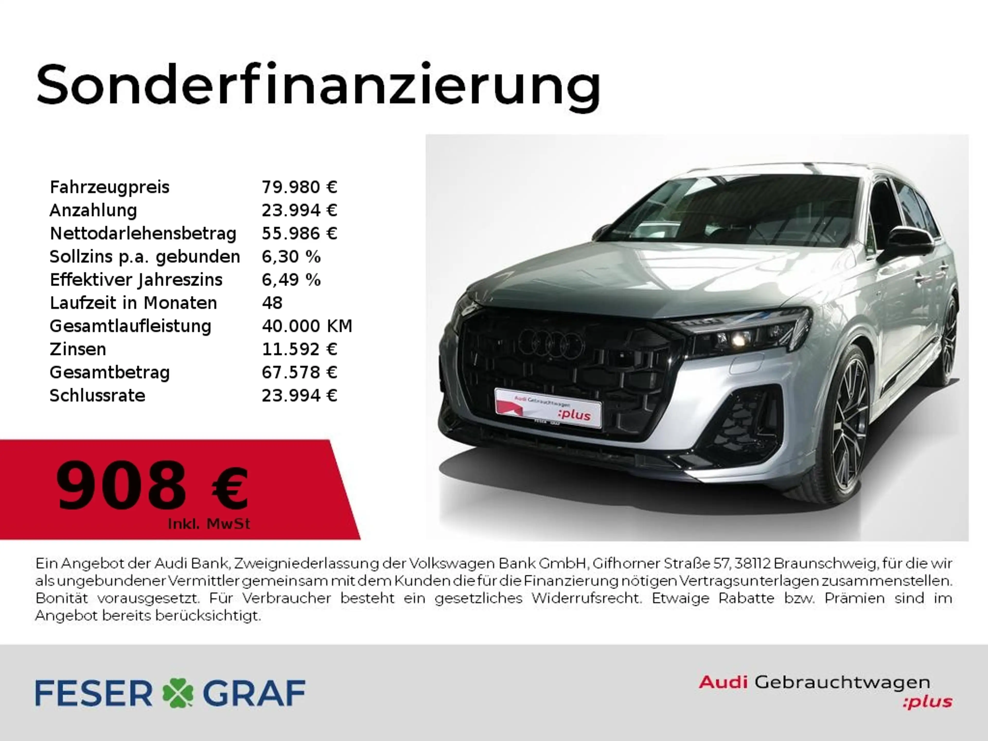 Audi Q7 50 TDI S Line 7Sitze,Pano,Standhzg,HUD,AHK