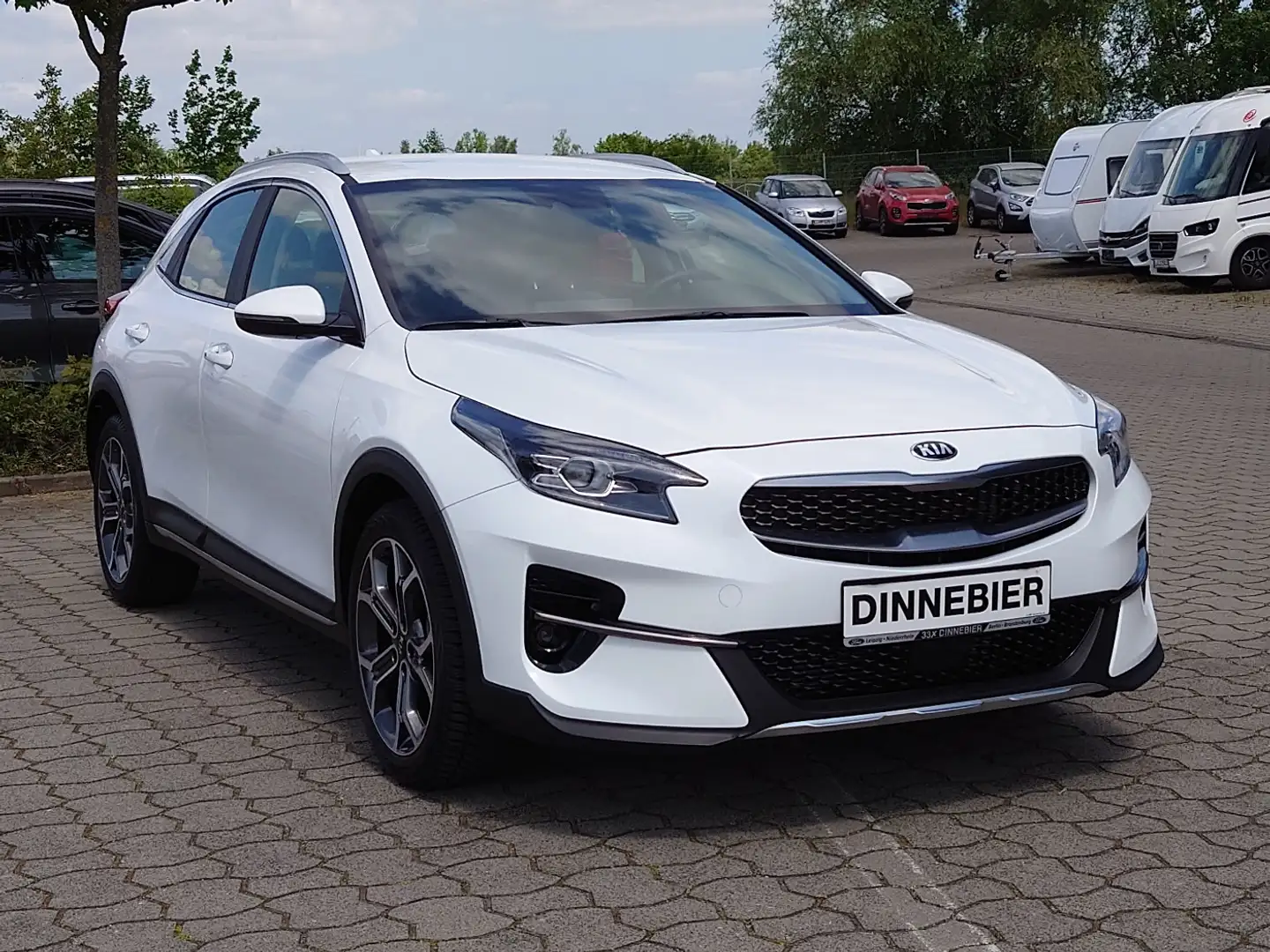 Kia XCeed Spirit 1.5T LED+Navi+Kamera+Keyless+SHZ Blanc - 2
