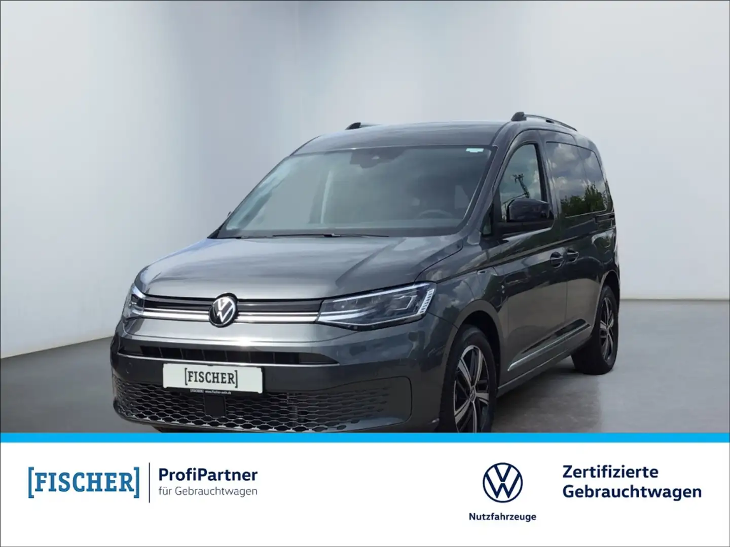 Volkswagen Caddy 1.5 eHybrid DSG Style LED Carplay Rear View ACC PD Grau - 1