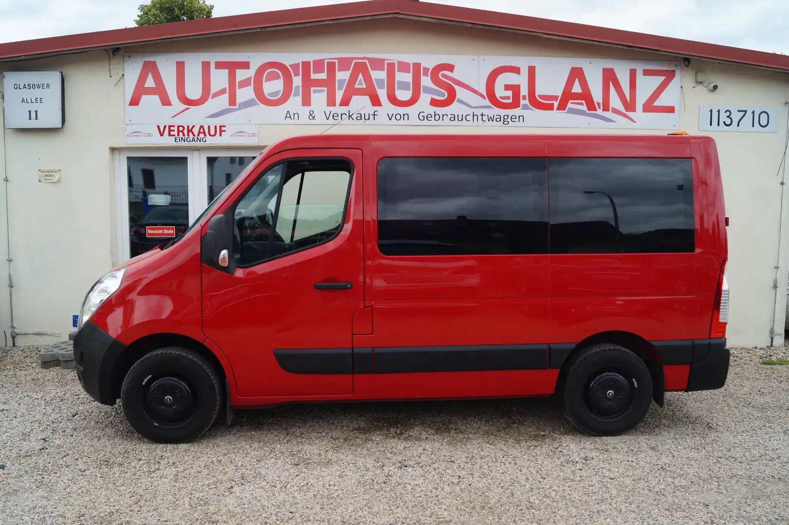 Opel Movano Kb L1H1 3,0t Combi 9 Sitzer Rot - 2