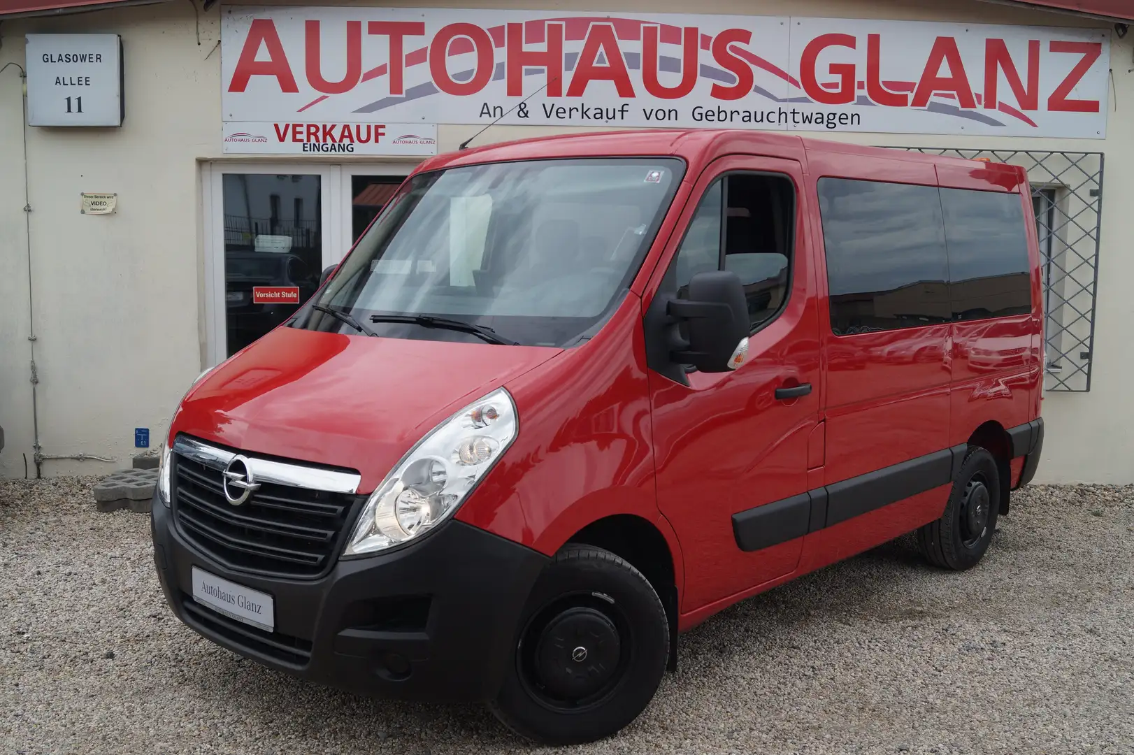 Opel Movano Kb L1H1 3,0t Combi 9 Sitzer Rot - 1