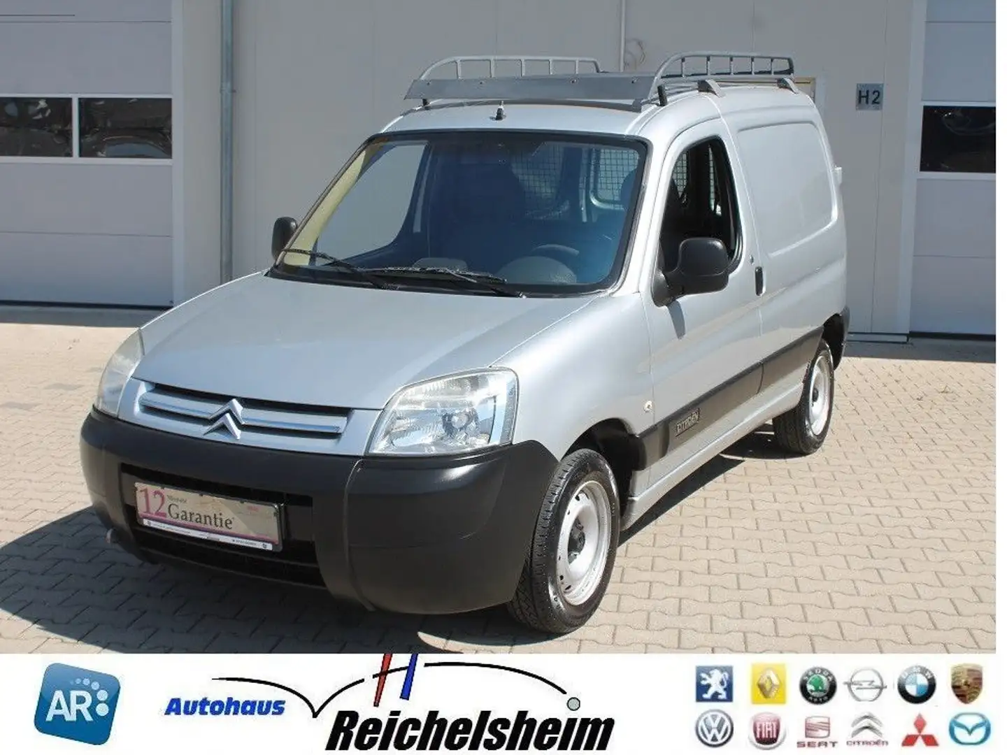 Citroen Berlingo Kastenw.,Klima,gepfl.,Dachträger,Finanz. Argent - 1