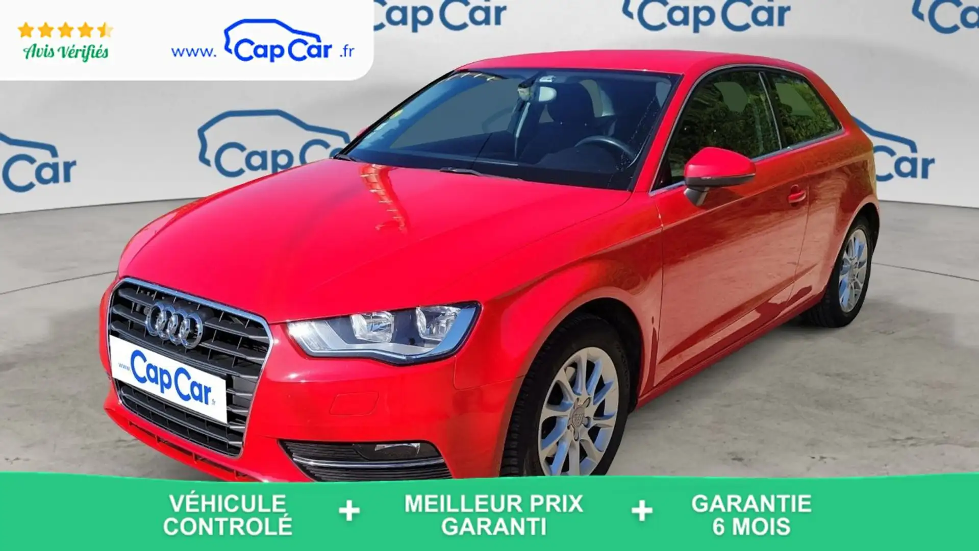 Audi A3 III 2.0 TDI 150 Ambiente Rouge - 1