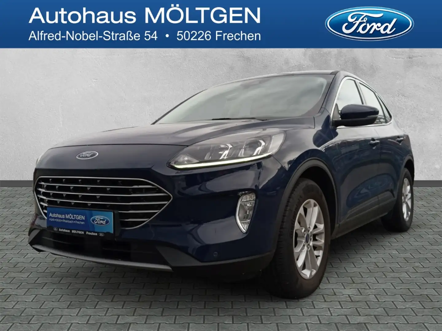 Ford Kuga Titanium 1.5 EcoBlue *SHA*PDC*SHZ*Tempo*DAB*Navi* Blau - 1