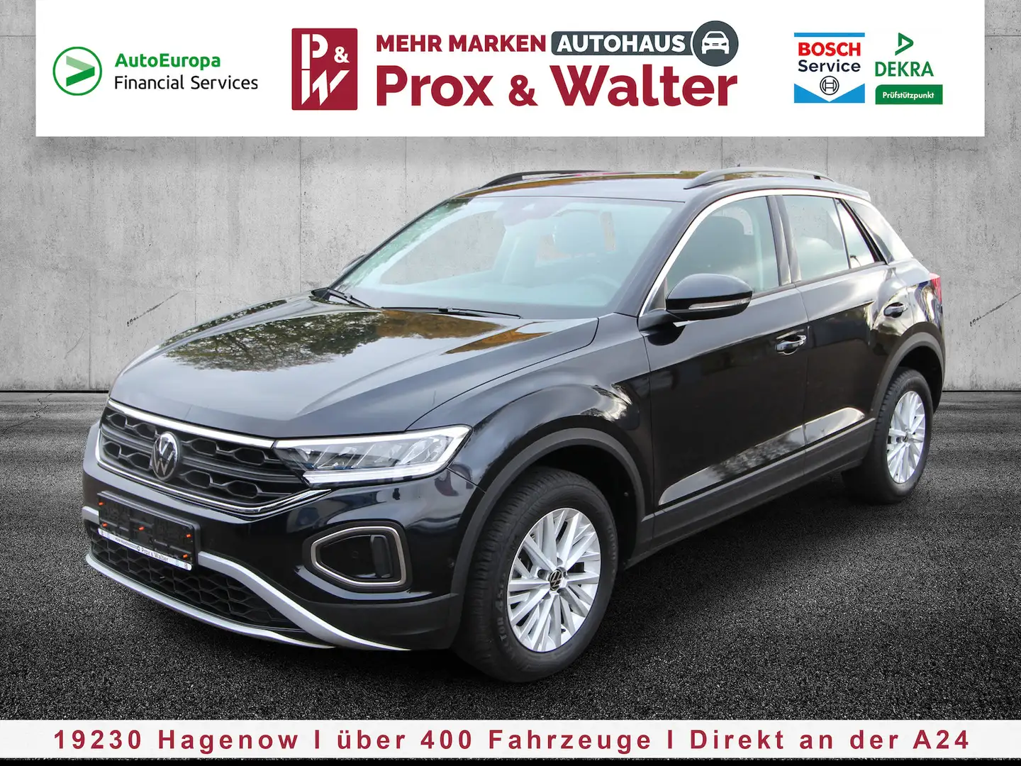 Volkswagen T-Roc TSI Life LED+KAMERA+WINTER-PAKET+ACC Schwarz - 2