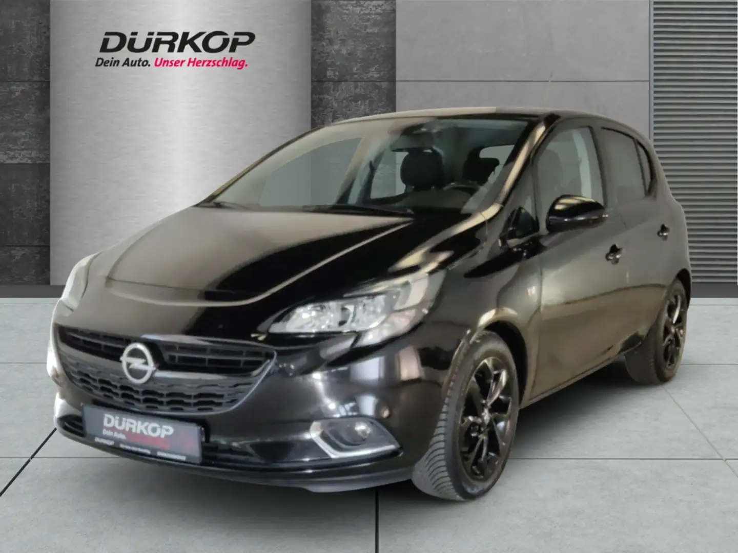 Opel Corsa 1.4 Color Edition Winter-Paket Sicht-Paket Klima Negro - 1