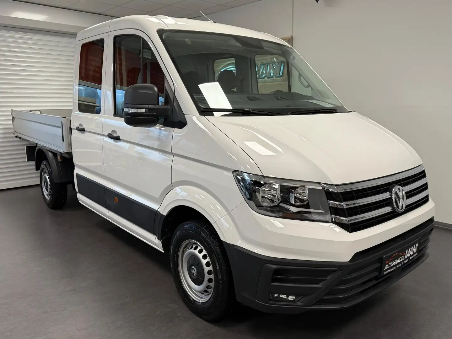 Volkswagen Crafter Pritsche 35 DOKA Trendline /Klima/AHK/ Weiß - 1