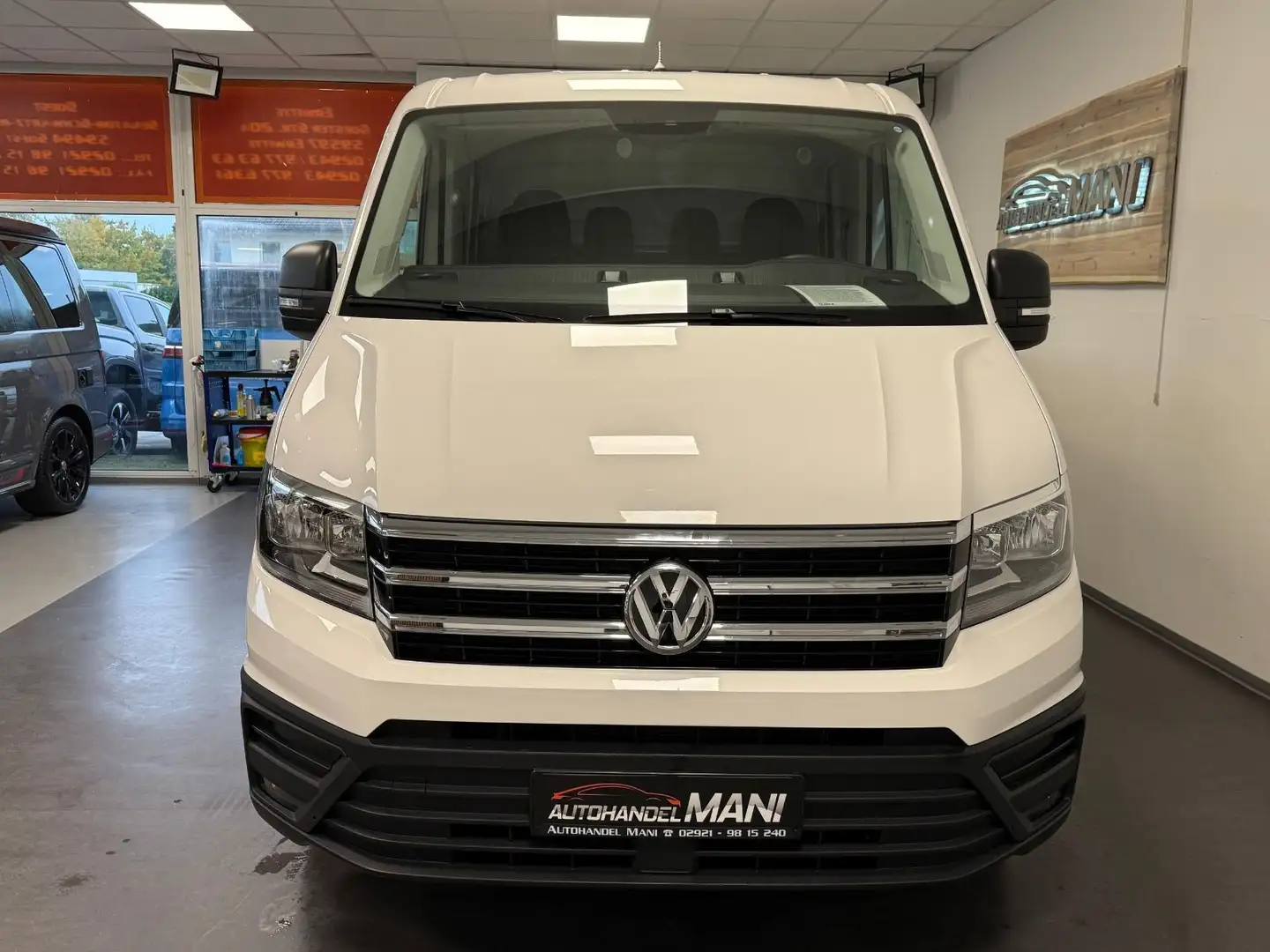 Volkswagen Crafter Pritsche 35 DOKA Trendline /Klima/AHK/ Weiß - 2