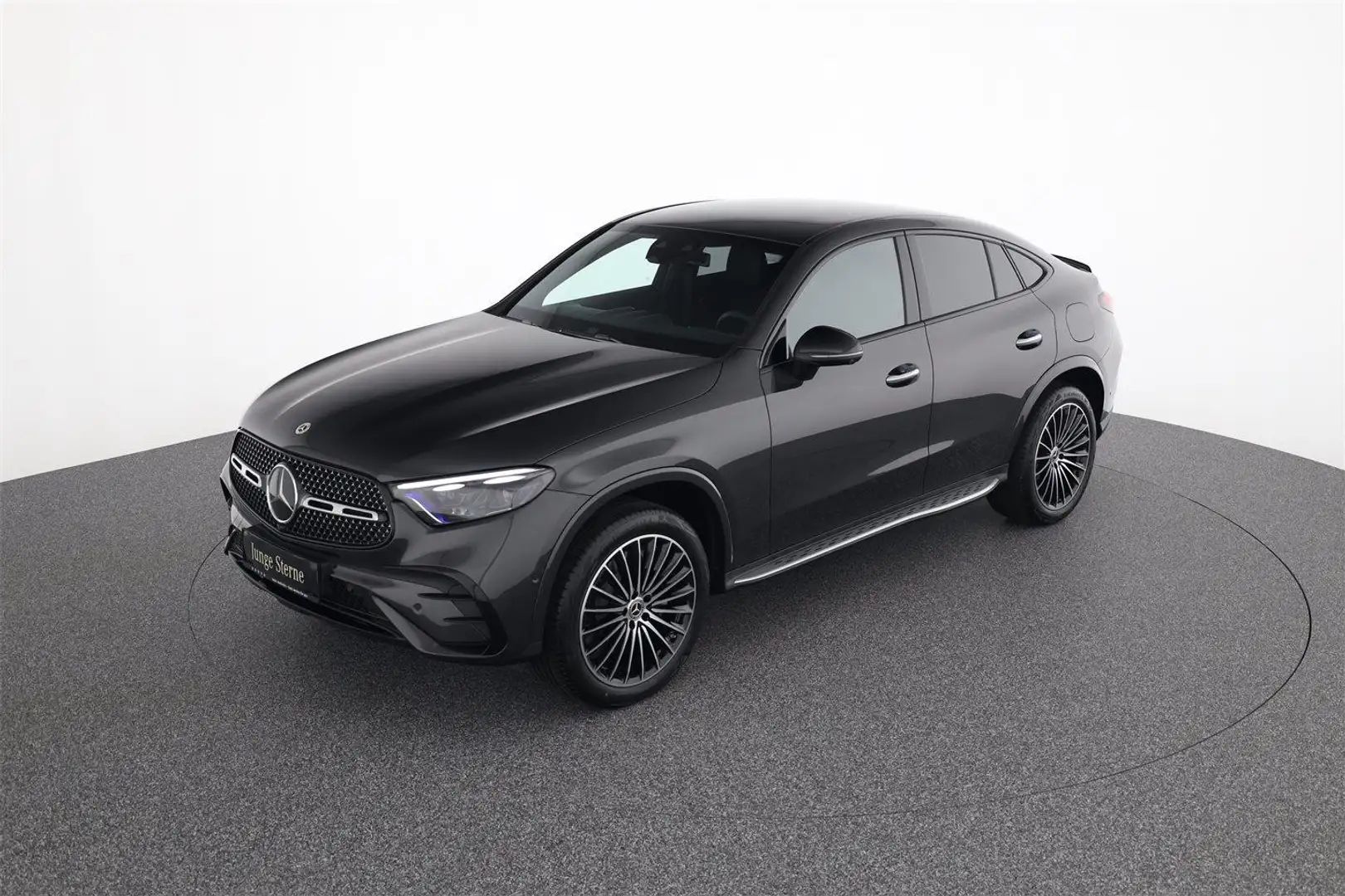 Mercedes-Benz GLC 300 de 4M Coupé AMG Line Neues Modell Distroni Grau - 2
