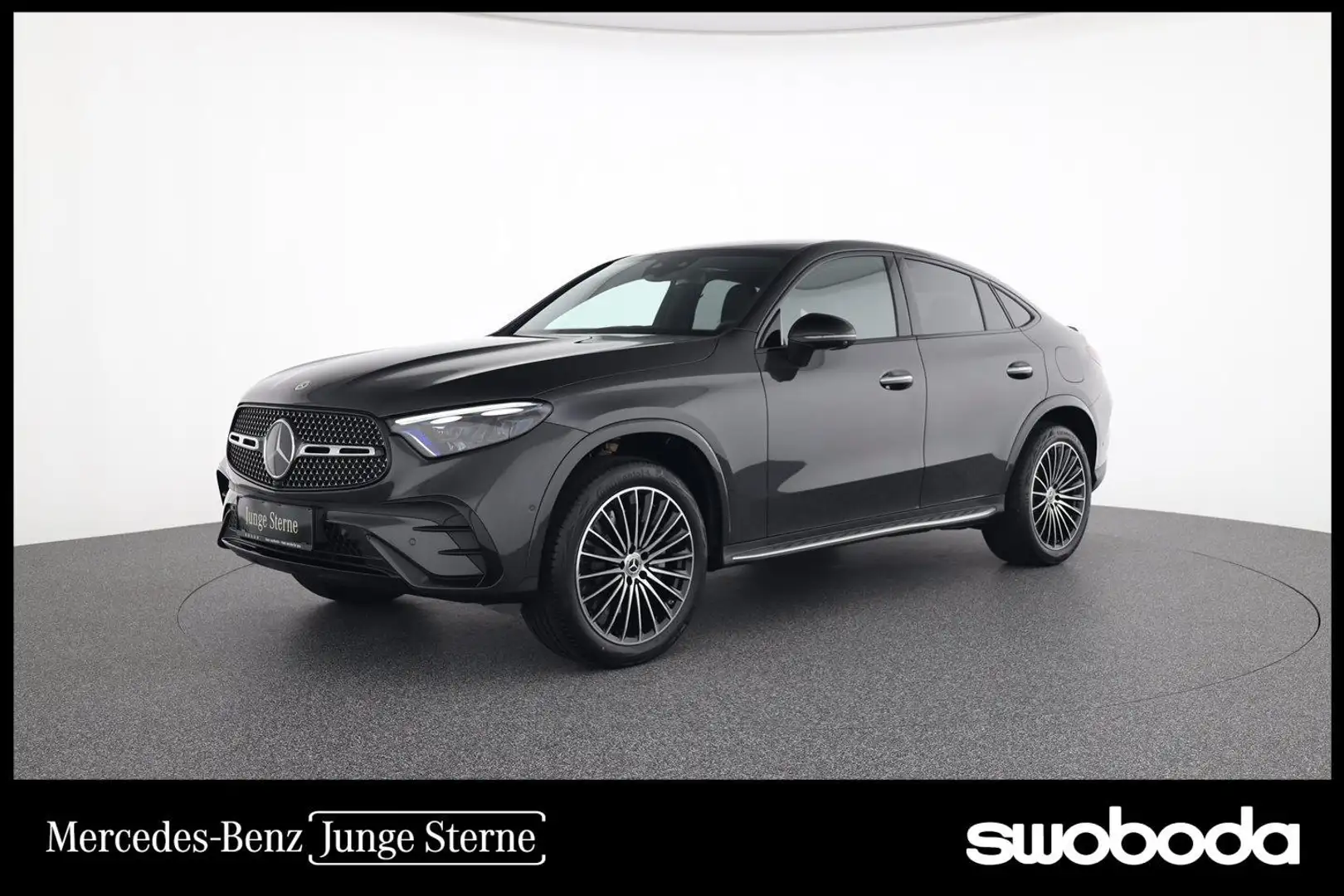 Mercedes-Benz GLC 300 de 4M Coupé AMG Line Neues Modell Distroni Grau - 1