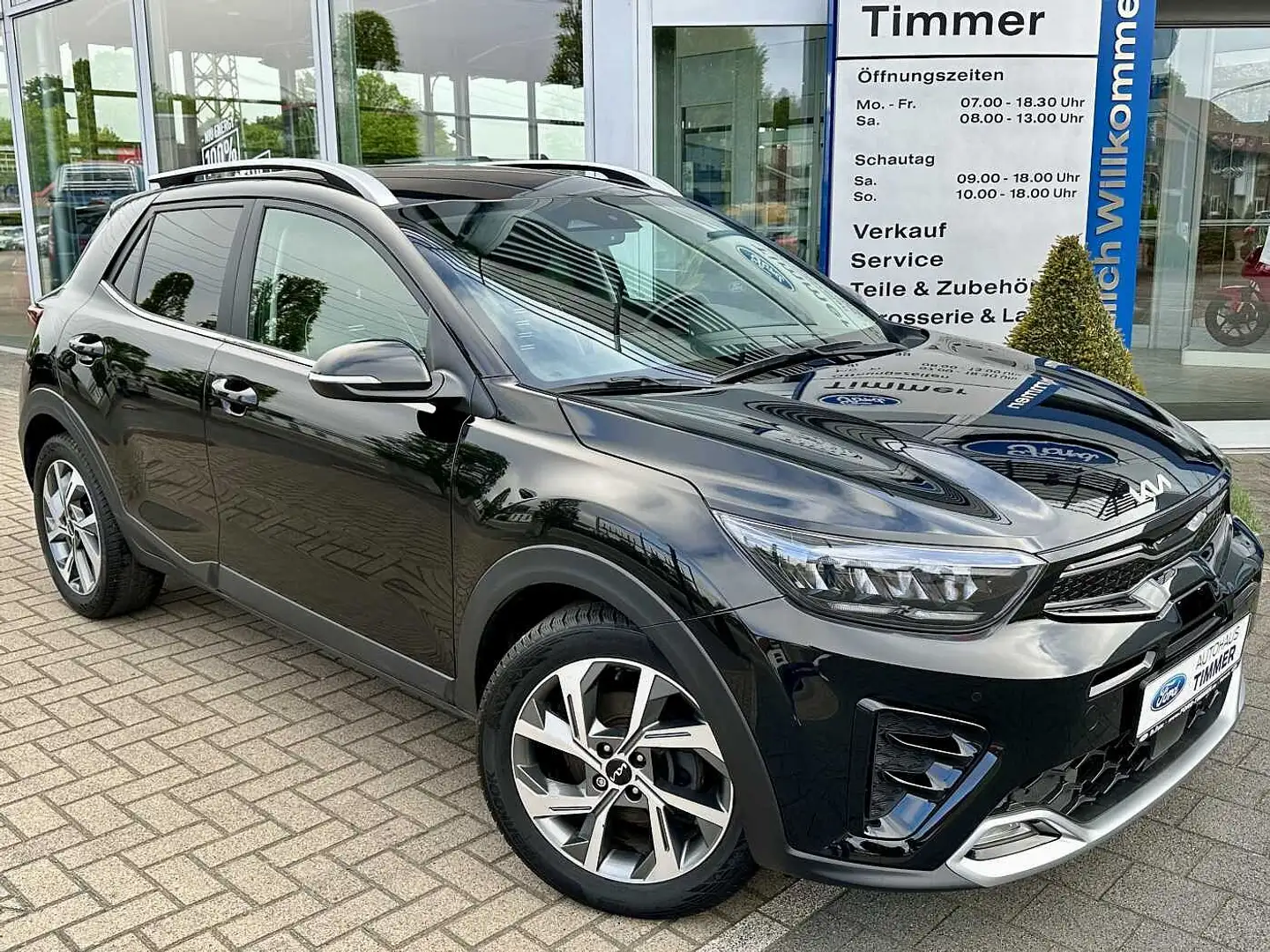 Kia Stonic 1.0 T-GDI OPF Mild Hybrid GT Line Schwarz - 1