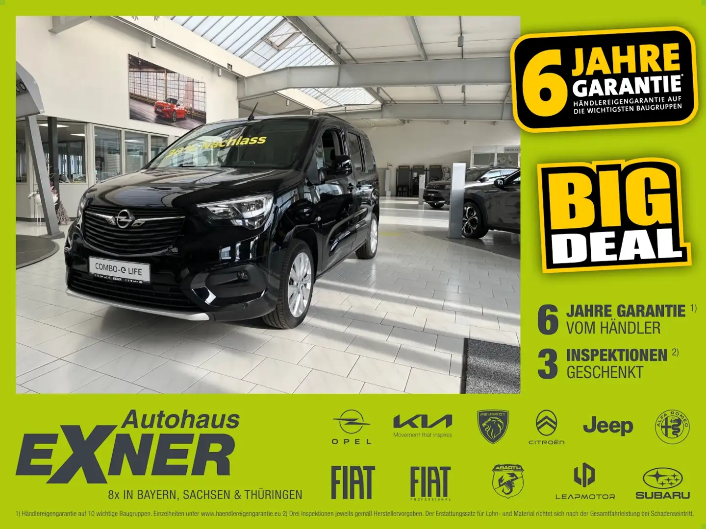 Opel Combo-e Life Ultimate Sitzheizung, Keyless Fekete - 1