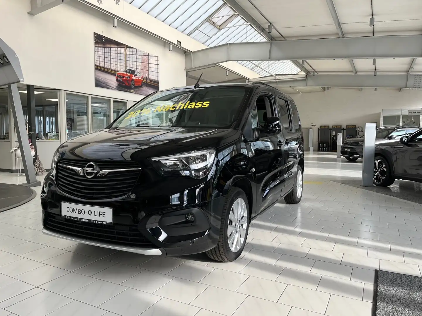 Opel Combo-e Life Ultimate Sitzheizung, Keyless Siyah - 2