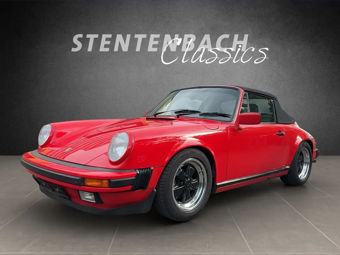 Porsche 911 Carrera Cabrio 3,2 /G50 / Matching Numbers Rojo - 2