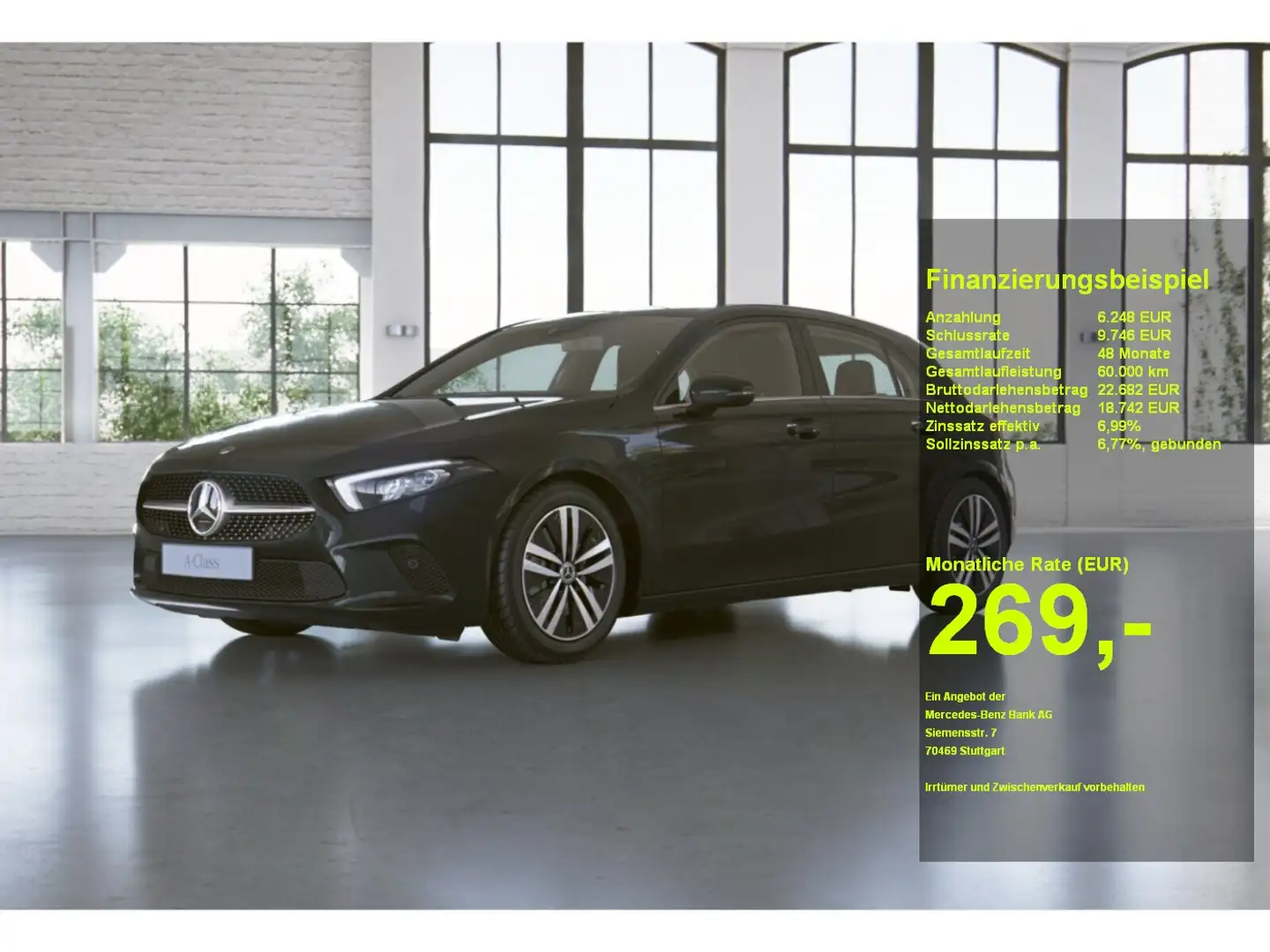 Mercedes-Benz A 250 e MBUX+Memory+CarPlay+Totwinkel+KAMERA+AUT Schwarz - 1