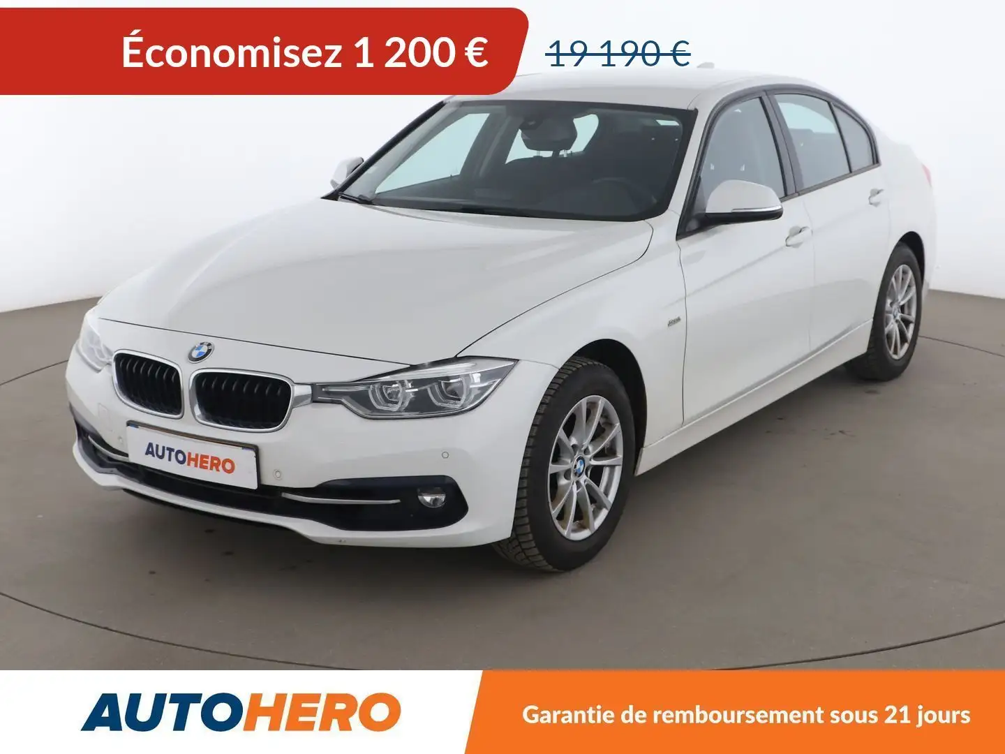 BMW 320 320i Sport BVA8 Blanc - 1
