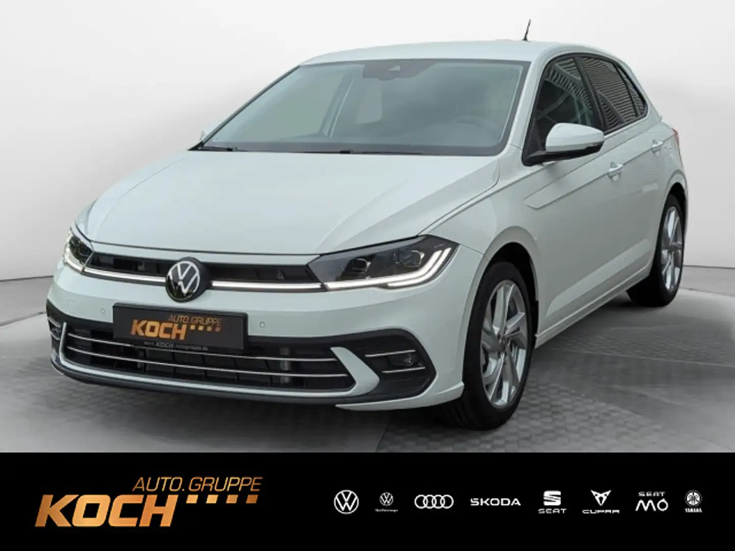 Volkswagen Polo Style 1,0 l TSI OPF 70 kW (95 PS) 7-Gang-Do Weiß - 1
