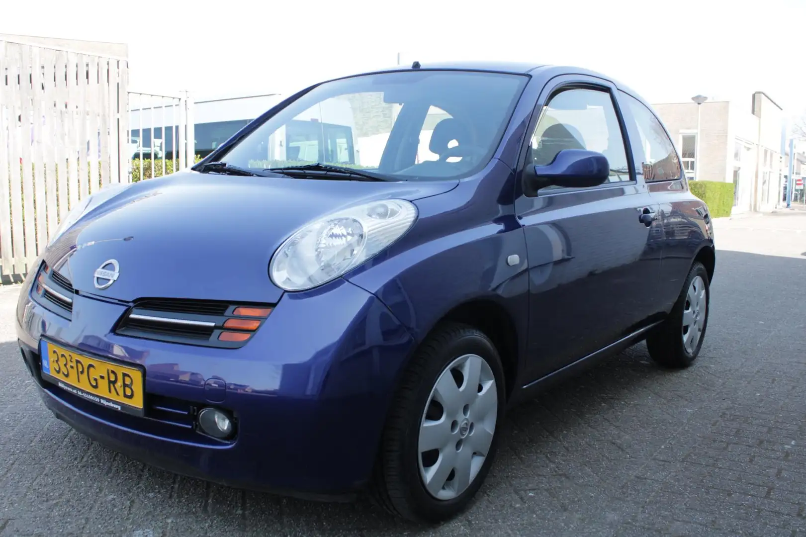 Nissan Micra 1.2 Visia | Airco | Elec ramen | NAP Bleu - 1