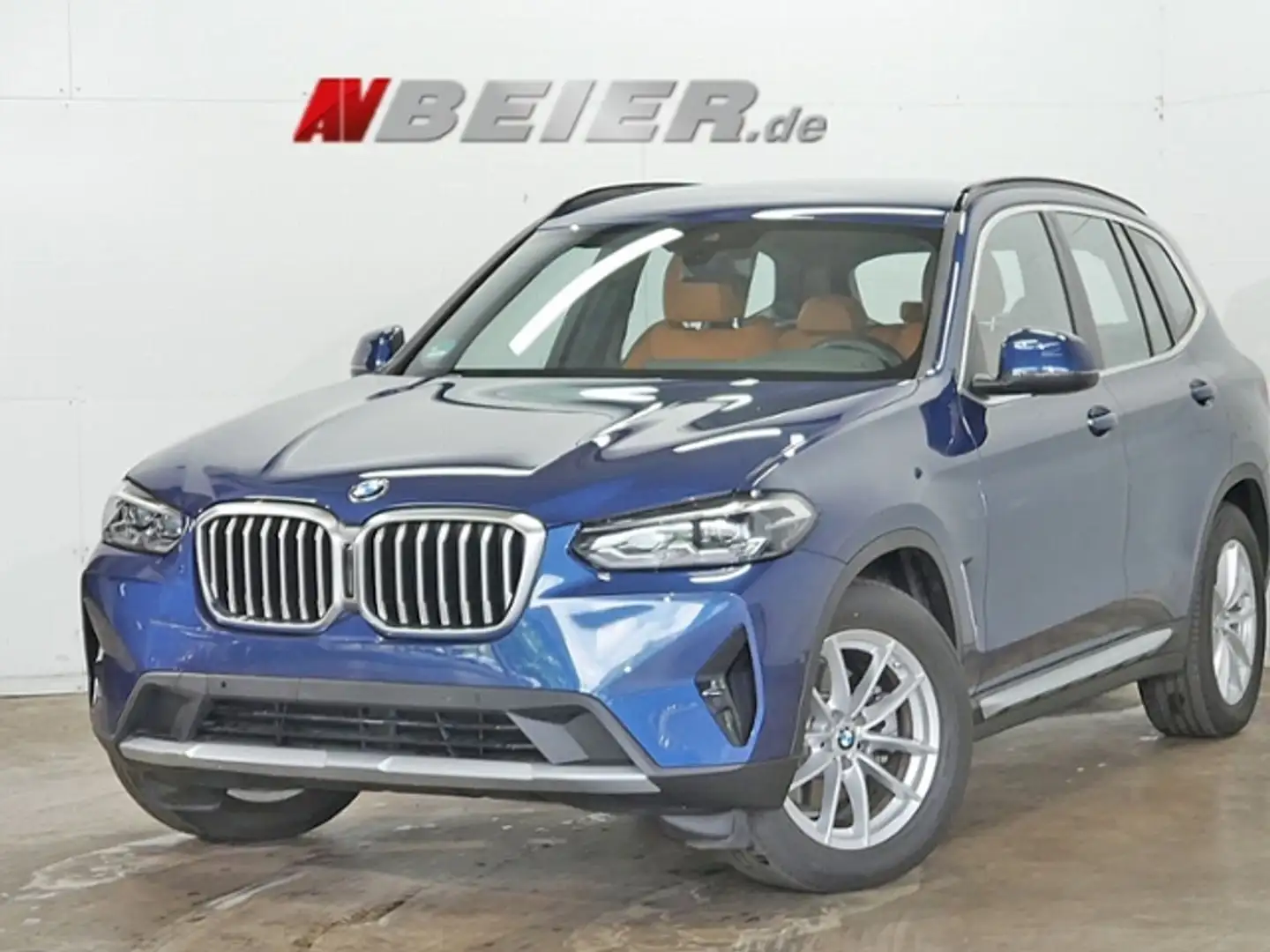 BMW X3 Sportsitze  HiFi ParkAssiSitzeizung Leder braun x Bleu - 1